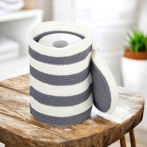 InterDesign's New Versatile Ellis-Knit Free Standing Storage